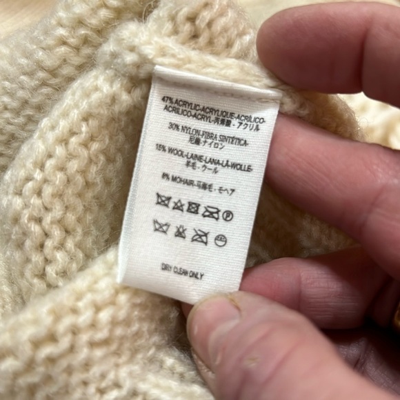 Jen's Pirate Booty NWOT Knit Zip Front Wool Dream Jacket in Snowed In Small - Picture 10 of 13